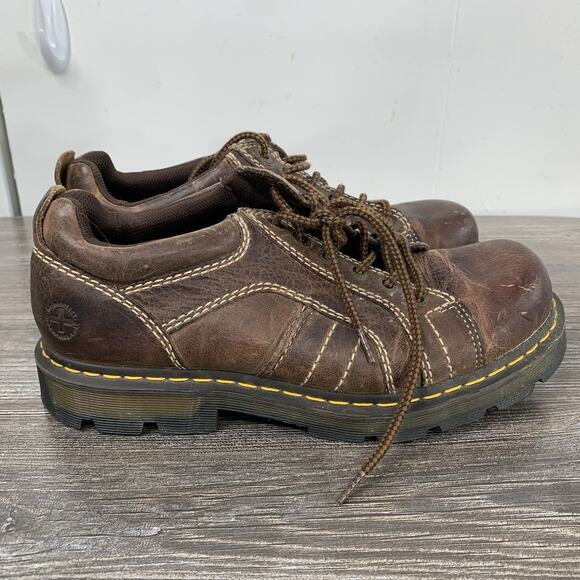 Dr Martens AW004 PC06L Austin Mens Size 12 M Brown Chunky Shoes - Picture 2 of 12